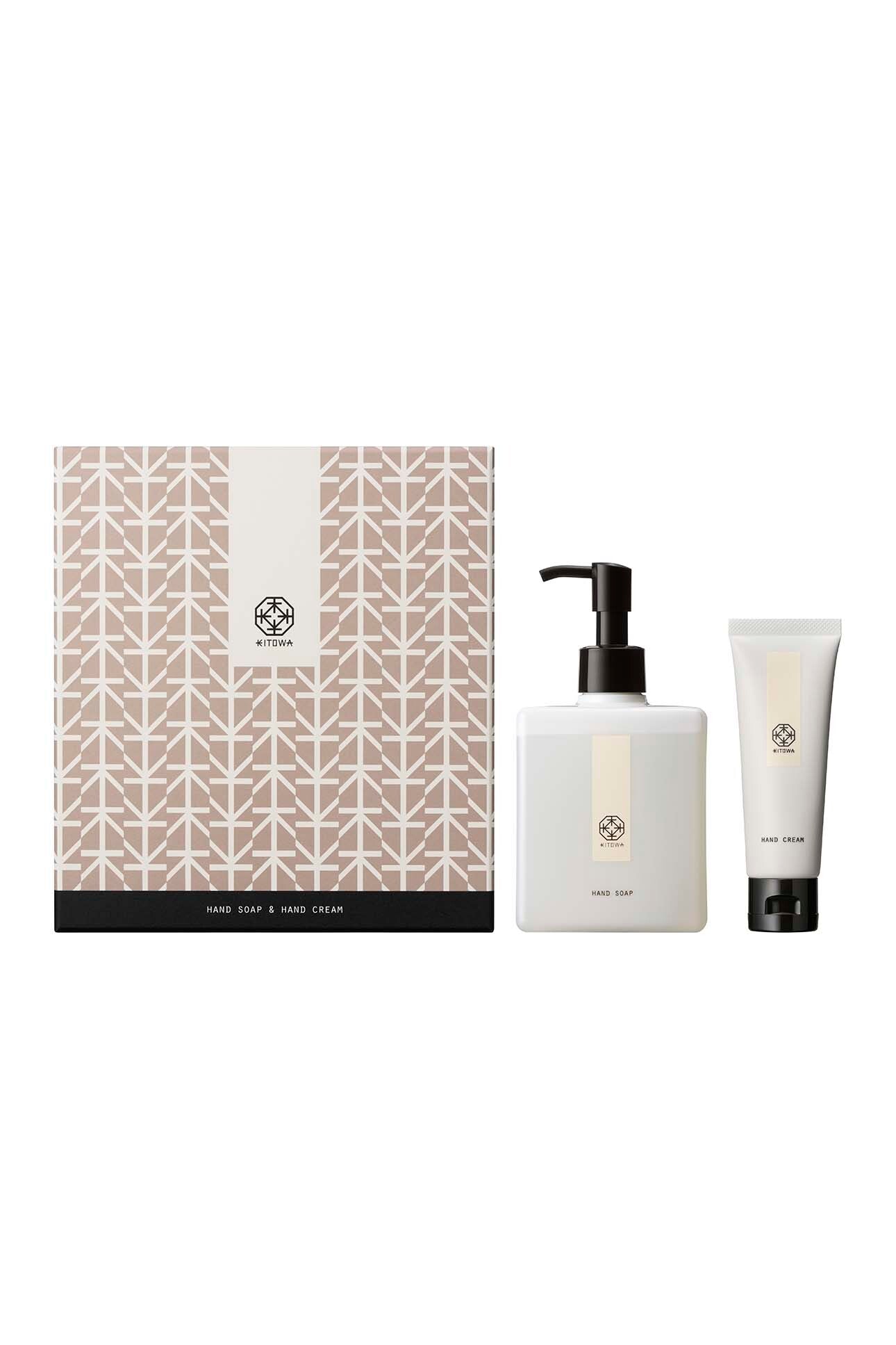 KITOWA】HAND SOAP ＆ HAND CREAM GIFT SET/ハンドソープ＆ハンド